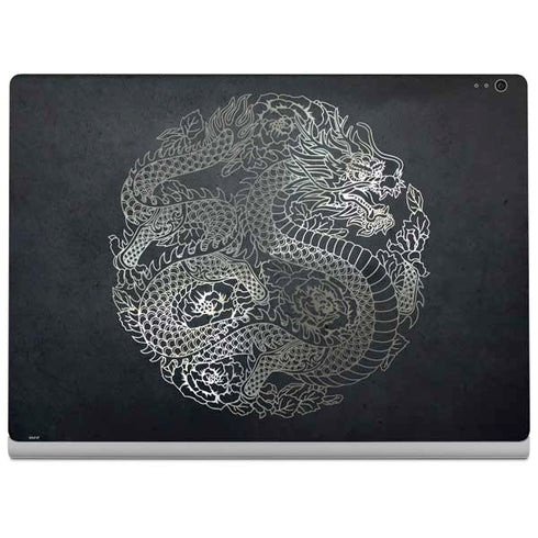 Chinese Black Dragon Surface Book 2 13.5in Skin